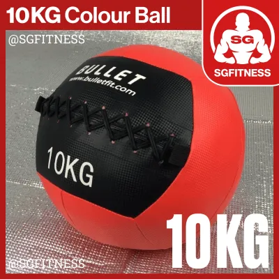 [READY STOCKS] 10KG Medicine Ball / Slam Ball / Fitness Ball / Exercise Ball / Wall Ball / Gym Ball / Power Ball (Multiple Colours + FREE 3 Months Warranty)
