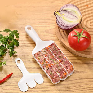 3/4Vòng Sáng Tạo Nhựa Thịt Viên Máy Làm Bộ Cá Chiên Bánh Nướng Thịt Quả Bóng Khuôn Nhà BếpTiện Ích Nấu Ăn Phụ Kiện- LAZYL