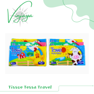 Tessa Travel Pack Facial Tissue 50 Sheet 2 Ply / tisu wajah murah