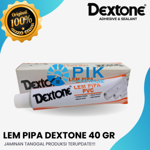 LEM PIPA PVC DEXTONE 40gr | LEM PRALON / PARALON TUBE 40 Gram ORIGINAL DEXTON LEMINDO