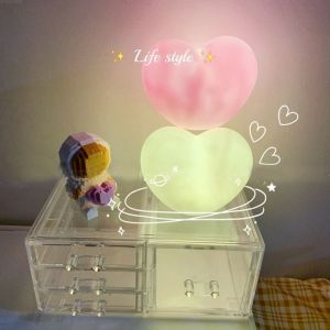 Creative Love Heart Night Light Desk Lamp Cute Romantic Valentines Gift (Included Battery)