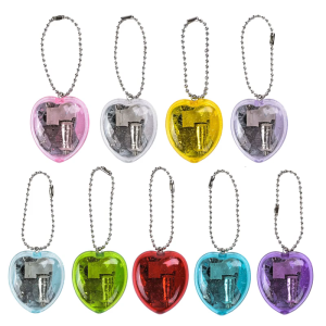 Romance Heart Shaped Music Box Bag Decoration Compact and Portable Pendant with Clear Sound Quality for Loved Ones