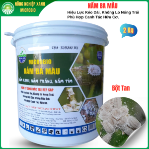 NẤM 3 MÀU Phân Bón Vi Sinh Loại Bột Tan Xô 2 KG