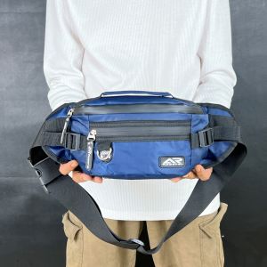Tas Selempang Pinggang Pria Waistbag AR Apparel Black Box Slingbag Sporty Style