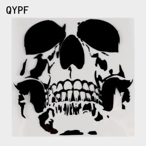 QYPF Indah TENGKORAK Stiker Mobil Vinyl Aksesoris Motor Dekorasi body mobil