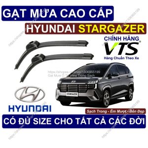 Gạt Mưa Sạch Êm Bền Kính Lái Hyundai Stargazer Cặp Gạt Mưa Kính Lái Hyundai Stargazer... Có Đủ Size Các Đời Stargazer
