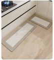 *SG SELLER* 45 Designs Kitchen Diatomite Napa Skin Non-Slip Floor Mat|Super Absorbent Fast Dry Easy Clean Curl-Free Anti-Slip Carpet Rug|Size 40x60cm 40x120cm. 