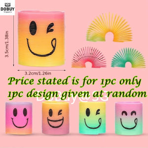 🔥SG LOCAL STOCK🔥Kids Goodie Bag Filler Mini Springs Toys For Party Favors Boys and Girls Colorful Magic Plastic Spring Kids Birthday Party Pinata Gifts
