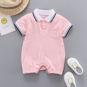 1.1 Baju Romper Bayi Kerah Polos / Baju Bayi