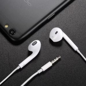 OPPO Original R11 3.5mm Half In-Ear EARPHONE for all Android Phones with Remote and Built-in Mic