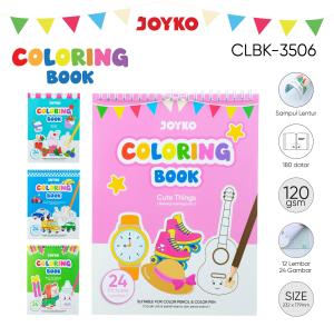 JOYKO Buku Mewarnai Coloring Book CLBK-3506