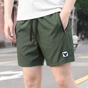 JANDJ [BUY1TAKE1] 2PCS/1PC QUICK DRYING SPORT SHORT WITH SIZE ZIPPER POCKET PLAIN #302