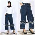 KULOT JEANS LOVE BISA COUPLE ANAK DAN DEWASA. 