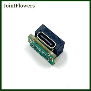 JointFlowers 1 Set For GAMEBOY ADVANCE SP GBASP With 3D Printed USB-C USB Type-C Charging Port And Headphone Port