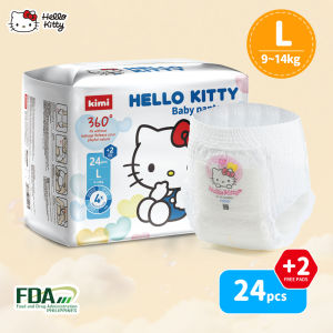 Hello Kitty Premium Baby Diapers Pants – Leak-Proof Breathable & Comfort Fit | S to XXL