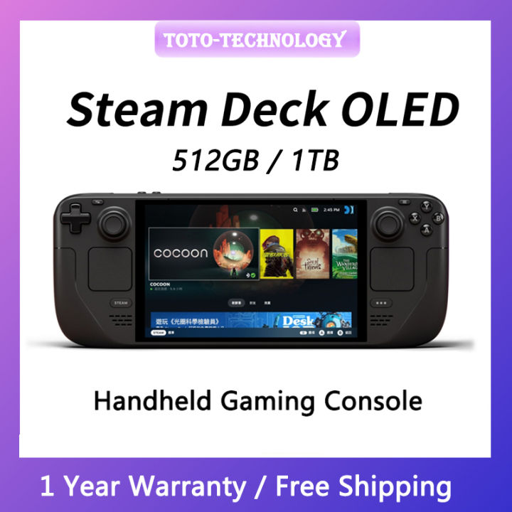 The Steam Deck OLED is out now and ready to ship immediately