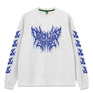 DEATHLESS KAOS LENGAN PANJANG | DAGAL | PUTIH | LS SERIES