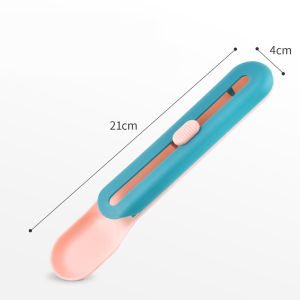 hooh pet🌈ช้อนป้อน ขนมแมวเลีย ไม่เลอะมือ ช้อนป้อนอาหาร ขนมแมว ที่บีบ แมวเลีย ที่ป้อนขนมแมวเลีย