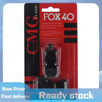 Sports🏃🏻‍♂️🏄🏻‍♂️ Whistle with Lanyard Fox 40 Soccer Football Basketball Hockey Baseball