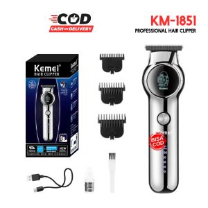 BARUUU Alat Cukur Rambut KEMEI KM 1851 Hair Trimmer Electric Cukuran Kumis dan Jenggot
