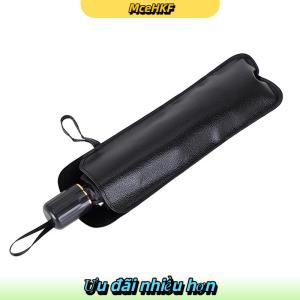 MceHKF Đen PU da ô Bìa trường hợp di động không thấm nước ô lưu trữ túi ô Túi xách tay ô Bìa