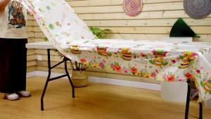 Tiki Party Decorations Tablecloths Hawaiian Luau Table Covers Plastic Tropical Table Clothes for Aloha Tiki Bar Tropical Summer Beach Pool Birthday Party Supplies 54 x 108 Inch (3 Pack)