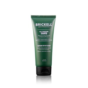 Brickell Mens Products Daily Strengthening Shampoo for Men Mint & Tea Tree Oil To Soothe Dry and Itchy Scalp Sulfate Free and Paraben Free With Pro-Vitamin B5 & Hydrolyzed Protein 3.4oz Scented