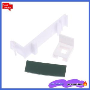 Fkend 2 4Pcs Roller Lengthen Adjustable Bracket Fixing Accessories Curtain Holder Clamp Repair Replacement