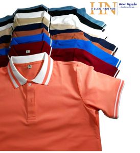 [HCM] Sales Áo thun nam có cổ cao cấp mềm mịn ngắn tay cực sang trọng