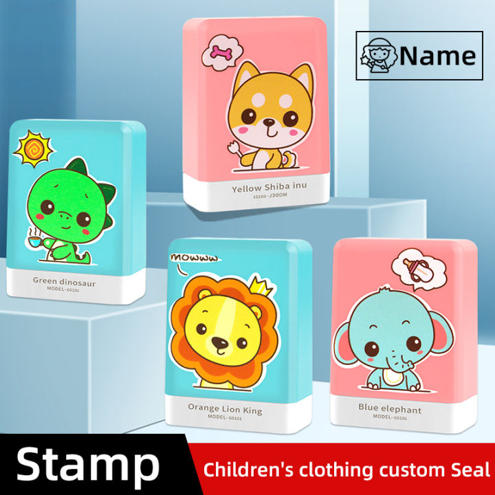 Custom Name Stamp Waterproof Labels Personalized For Clothing Markers ...