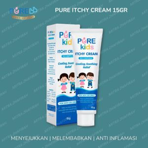 [bisa COD] PUREKIDS Itchy Cream 15gr / Cream Pure BB untuk Gatal Biang Keringat dan Iritasi Kulit