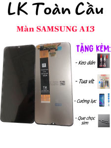 Màn sam sung A13 / A23 New Full bộ màu đen Bảo hành 3 tháng Tặng kèm keo+tuavít+cườnglực+quechọcsim+miễn phí ship
