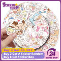 56pcs Japan Cute Mikko Sticker DIY Phone Laptop Guitar Suitcase Diary Skateboard Car Decals KidsToy. 
