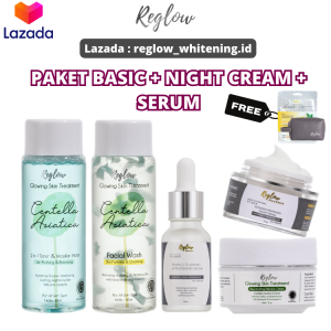 PAKET LENGKAP Reglow Skincare dr Shindy Putri Membantu Memperbaiki Skin Barrier
