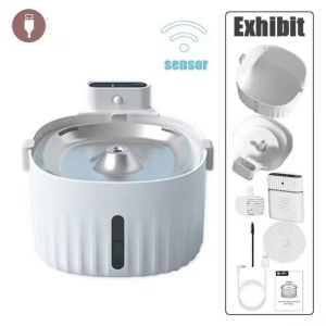 🔥🔥🔥Cat Water Fountain Auto Feeder Puppy Water Bowl Intelligent Wireless Auto Circulation Pet Water Dispenser