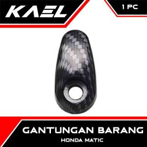 Gantungan Barang Honda Matic Beat-FI-eSP-Pop-Street New & Vario 110-125-150 Techno-LED & Scoopy-F1 & Spacy Karbu-Lama-Old & PCX Cantolan-Cantelan-Hook Lugagge Carbon-Karbon