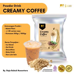 POWDER DRINK RASA CREAMY COFFEE - Bubuk Minuman Rasa Creamy Coffee