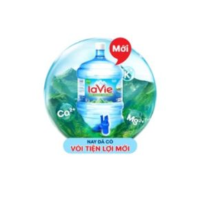 Nước khoáng không ga LAVIE bình 19 lít