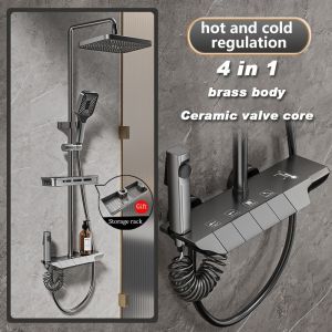 2025NEW 3-in-1Hot/Cold Shower Set Premium 304 Stainless Steel Home Bathroom Bath Faucet