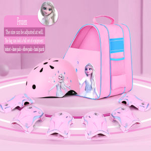 kids dedicated sports gear drum skating riding bicycle skateboard elbow cushion knee cushion pad safety protection equipment kit storage packag