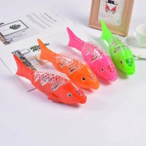 Đồ Chơi Cá Chép - Cá Heo Chạy Pin Có Nhạc Đèn Bánh Xe Cho Bé - Xe Động Vật Phát Sáng Có Âm Thanh Vui Nhộn