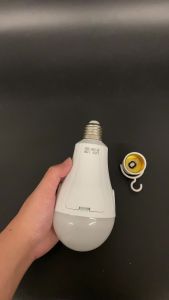 Led Bulb E27 15w With Hook 220v 110v Light Bulbs Portable Wholesale Emergency Cool White Rechargeable Lamp Ceiling Bedroom High Power Energy Saving Lighting Super Bright For Home