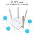【กรุงเทพจัดส่งที่รวดเร็ว】เราเตอร์ใส่ซิม 4G เราเตอร์ เร้าเตอร์ใสซิม 4g router ราวเตอร์wifi ราวเตอร์ใส่ซิม ใส่ซิมปล่อย Wi-Fi 300Mbps 4G LTE sim card Wireless. 