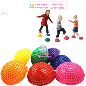 Cầu Gai Cao Su Giúp Giữ Thăng Bằng & Massage Bàn Chân 16x16x8cm - 1 cái