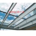 (khổ cao 1,22m x  Dày 3mm) tấm tôn nhựa lấy sáng POLY ĐẶC  TRẮNG TRONG VÀ MÀU XANHmàu. 