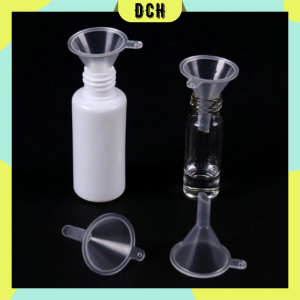 DCH - Corong Mini Plastik Transparan Funnel Mini Corong Essential Oil Multifungsi
