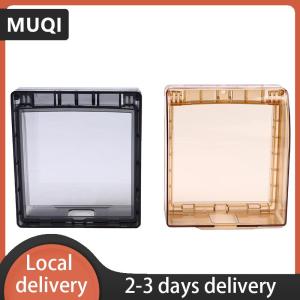 [COD] MUQI Ship within 24 hours Waterproof Cover For Wireless Doorbell Smart Door Bell Button Rain Protective
