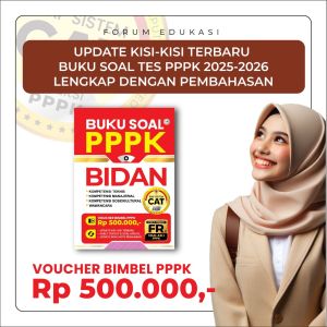Buku PPPK Formasi Bidan  Update kisi - kisi Terbaru Buku Soal dan Pembahsan FR Soal Asli