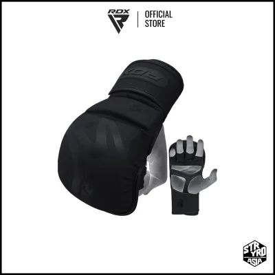 RDX T15 Noir Hybrid Mma Grappling Gloves With Best Knuckle Protection 7oz - Official Store