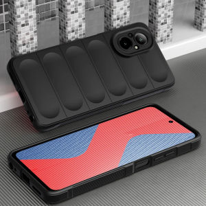 Case For Realme C67 C 67 RealmeC67 4G 5G Phone Cover Back Casing Square Pattern Soft Flexible Silicone TPU Shockproof Bumper Anti Drop Pure Color